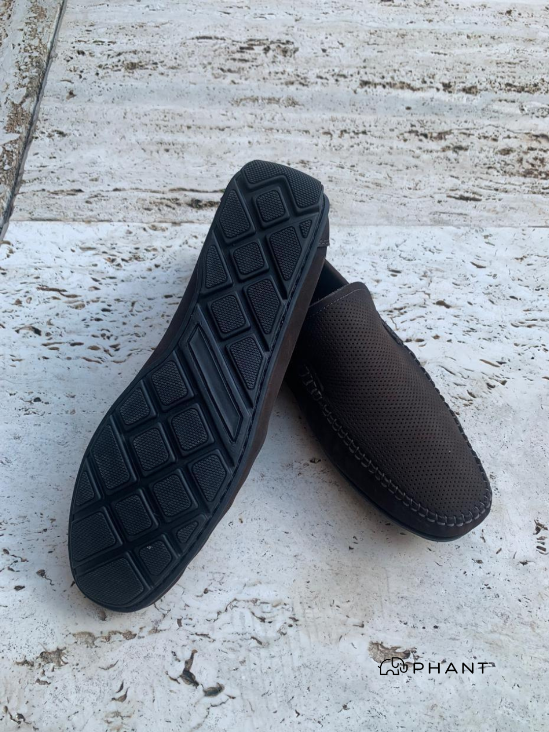 Sapato Phant Riviera Driver Brown