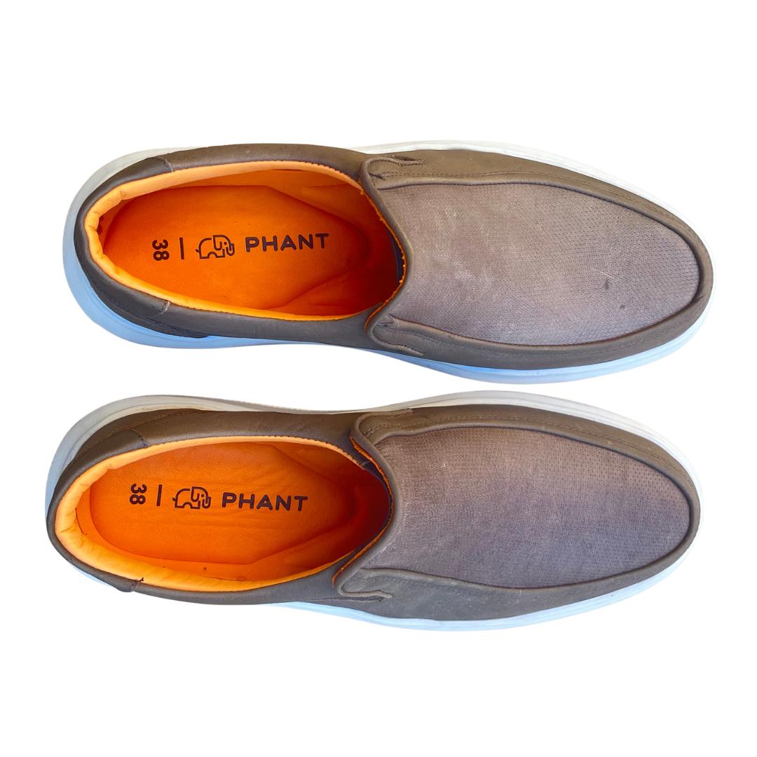 Tênis PHANT Aspen Slip On Cinza Stone
